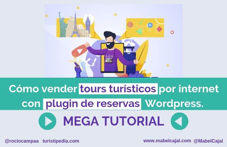 vender experiencias y tours turistico por internet plugin reservas booking