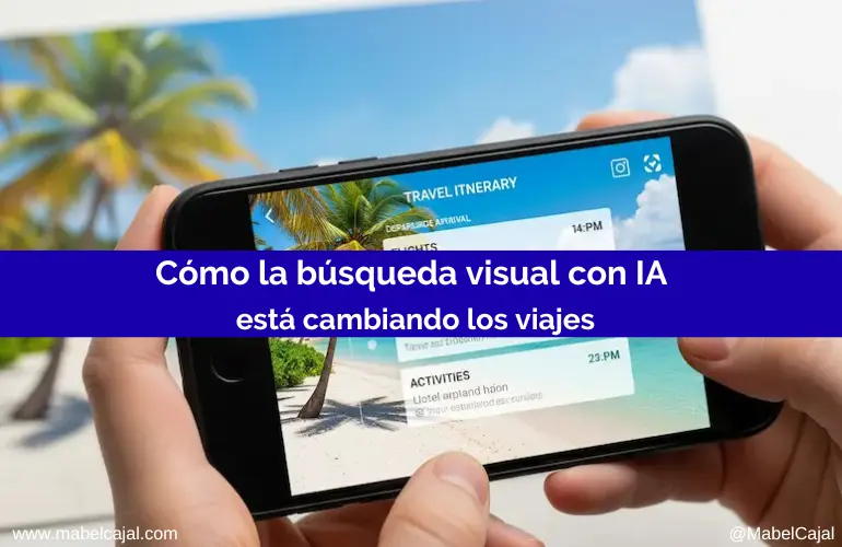 búsqueda visual con IA en viajes